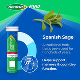 Berocca Mind Berry effervescent tablets 15 tablets - British product