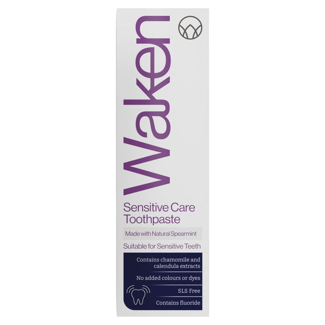 Waken sensitive care toothpaste natural spearmint 75ml (British brand)