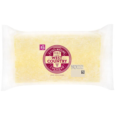 M&S M&S West Country Extra Mature Cheddar Cheese 750g- Buy online at McGrocer