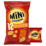 Jacob's Mini Cheddars Red Leicester multipack cheese snack biscuits, UK version
