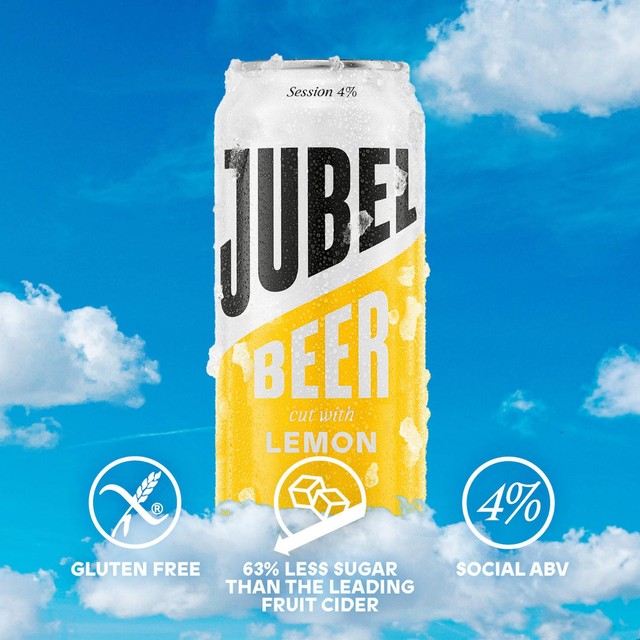 JUBEL Lemon Beer - British product