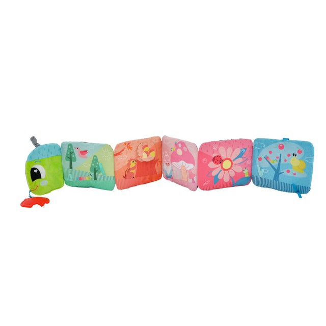 Lamaze Colourful Journey Caterpillar infant sensory toy, UK version