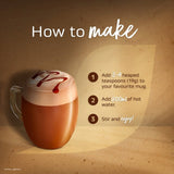 Nescafe mocha chocolate hazelnut frothy coffee powder 260g, imported from the UK