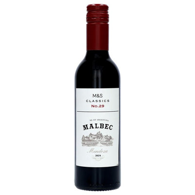 M&S M&S Classics Malbec Vin Rouge 37.5cl- Achetez en ligne sur McGrocer
