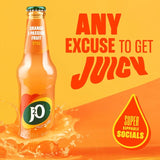 J2O Orange & Passion Fruit soft drink 10 x 275ml, UK version
