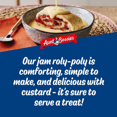 Aunt Bessie's Jam Roly Poly Frozen Pudding 300g