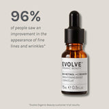 Evolve Beauty Bio-Retinol + C Booster face oil 15ml - British product