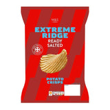 M&S Ready Salted Extreme Ridge Cut Crisps 150g, imported from the UK