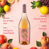 Virgin Wines Mar Lindo Lisboa Atlantic Rose rosé wine 75cl, imported from the UK