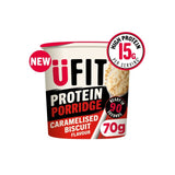 UFIT caramelised biscuit protein porridge pot (British brand)