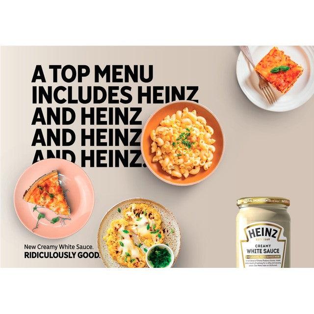 Heinz Creamy Cheese White Pasta Sauce 470g, UK version