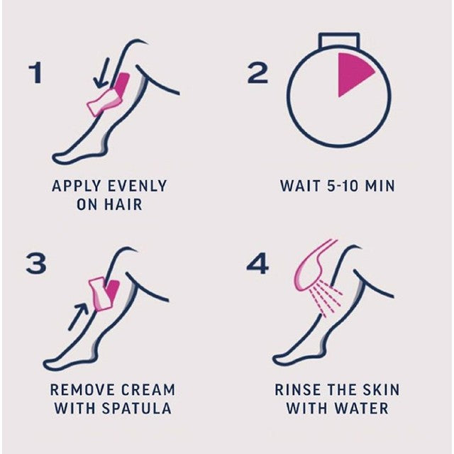 Veet Hair Removal Cream Sensitive 150ml (British brand)