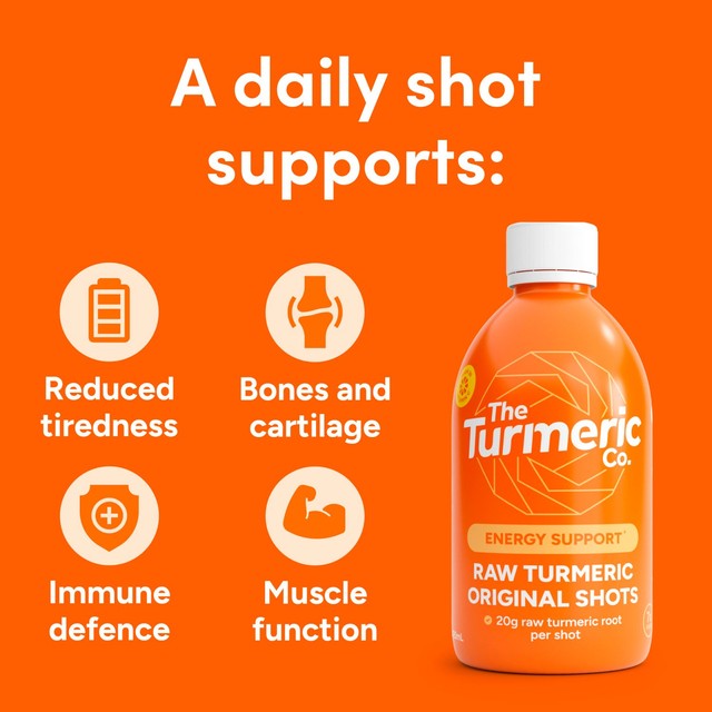 The Turmeric Co Raw Turmeric Original Dosing Bottle, UK version