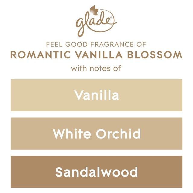 Glade scented candle Vanilla 112g, UK version