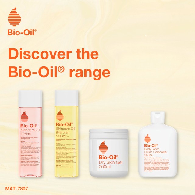 Bio Oil Natural Skincare Oil for Scars 200ml - British product