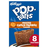 Kellogg's Pop Tarts Chocolate Orange pastry snack bars 8 x 48g - British product