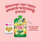 Cow & Gate banana apple strawberry kiwi baby food pouch 100g - British product
