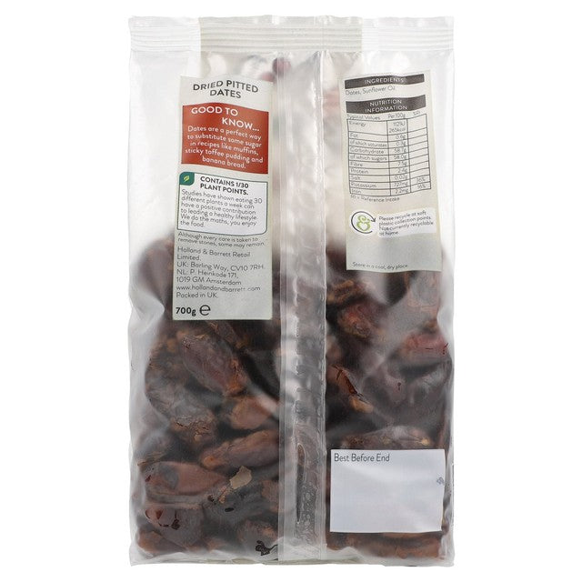 Holland & Barrett dried dates 700g, UK version