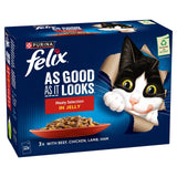 Felix wet cat food Meaty Selection in jelly, imported from the UK