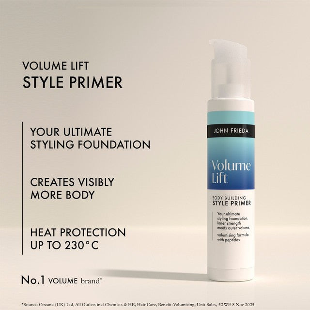 John Frieda Volume Lift Body Building Style Primer, UK version