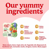 Cow & Gate Ratatouille Chicken Baby Food 230g - British product