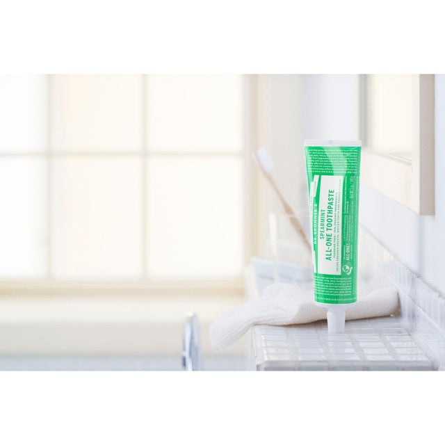 Dr Bronner spearmint toothpaste 105ml - British product
