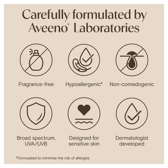 Aveeno Calm & Restore Face Lotion SPF 50 50ml - British product