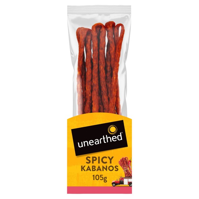 Unearthed Spicy Kabanos Polish snacking sausage 105g (British brand)