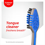 Colgate ZigZag Charcoal Medium manual toothbrush - British product