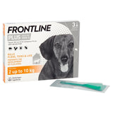 Frontline flea and tick treatment for small dogs 2-10kg - British product