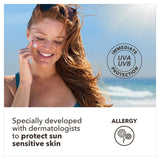 Piz Buin Allergy Sun Sensitive Skin Face Cream SPF50+ 50ml, imported from the UK
