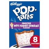 Kellogg's Pop Tarts Hot Fudge Sundae pastry snack 8 x 48g, imported from the UK