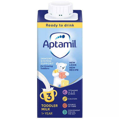 M&S Aptamil 3 Toddler Milk Formula Ready to Feed 200ml- Buy online at McGrocer