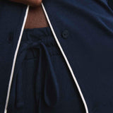 Autograph Women's Cotton Modal Revere Pyjamas Navy XL, imported from the UK