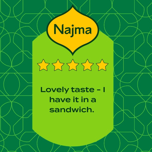 Najma chicken slices 150g, imported from the UK