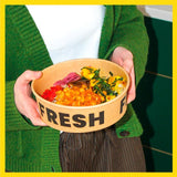 Pollen + Grace Tikka chickpea and vegetable hot bowl 400g, imported from the UK