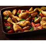 Muslos de pollo M&S Oakham Gold 600g, importados del Reino Unido
