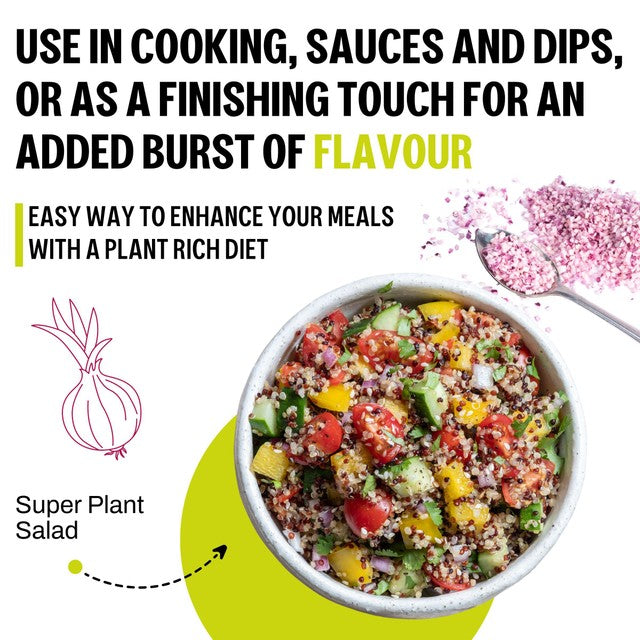 JUX freeze-dried red onion pieces 25g, UK version