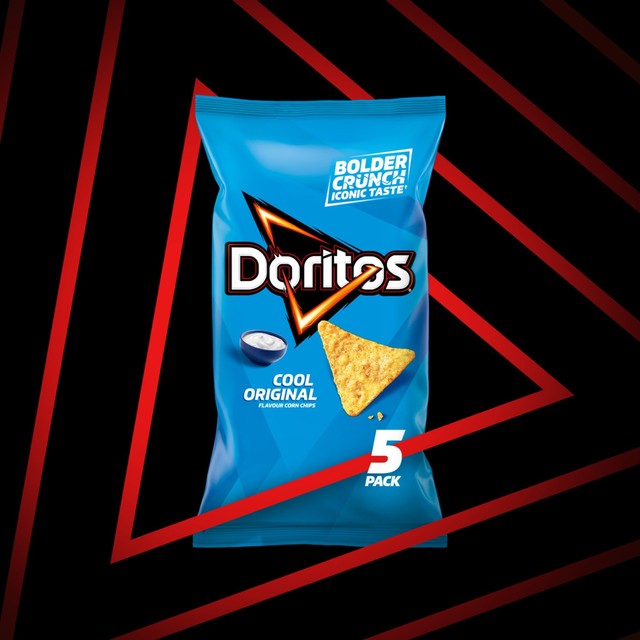 Doritos cool original tortilla chips 5 pack multipack - British product