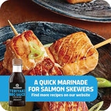 Kikkoman Korean Style Teriyaki BBQ Sauce bottle, UK version