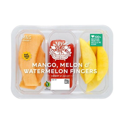 M&S Mango-, Melonen- und Wassermelonen-Obstschale 300g