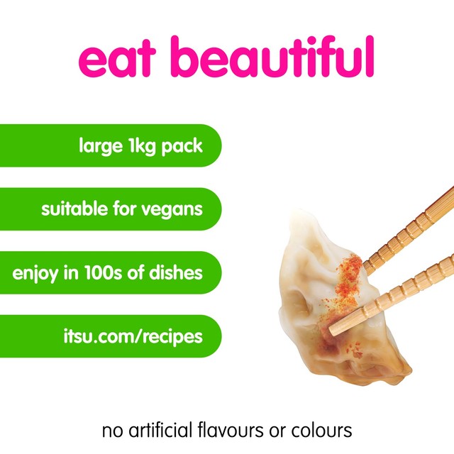 Itsu vegetable fusion gyoza 1kg family pack, UK version