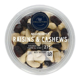 M&S Collection Midnight Raisins & Cashews 275g, imported from the UK