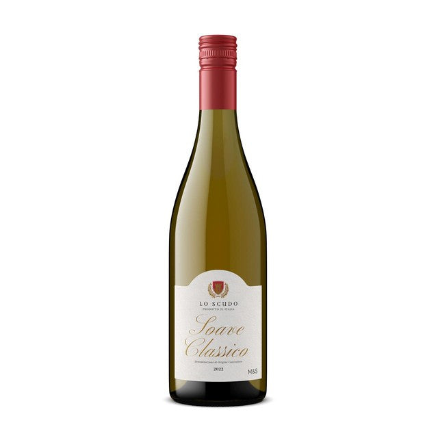 M&S Il Scudo Soave Classico white wine 75cl, imported from the UK