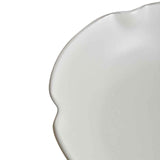 M&S crimped scalloped pasta bowl cream, imported from the UK