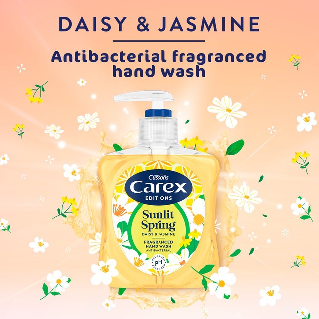 Carex Sunlit Spring antibacterial handwash - British product