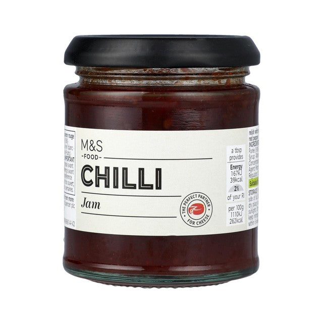 M&S chilli jam 210g, imported from the UK