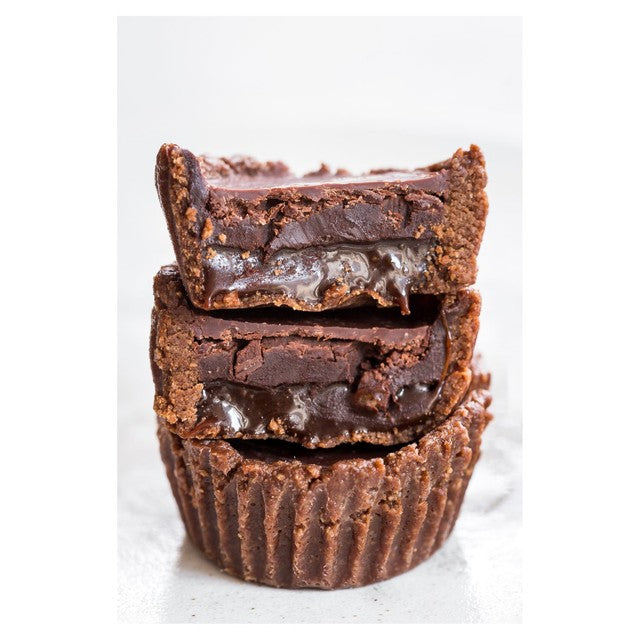 Deliciously Ella double chocolate caramel cups - British product