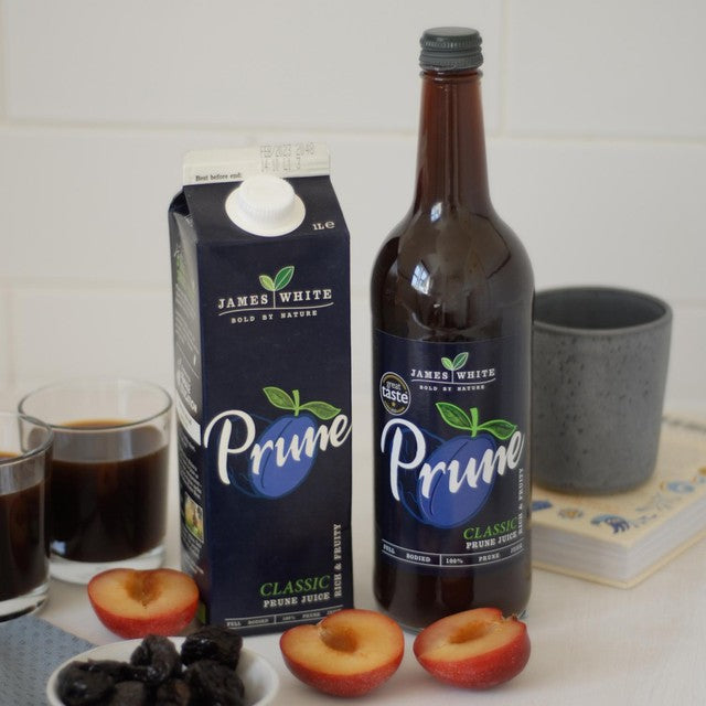 James White Classic Prune Juice 1L, UK version