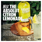 Absolut Citron lemon flavoured vodka 70cl - British product